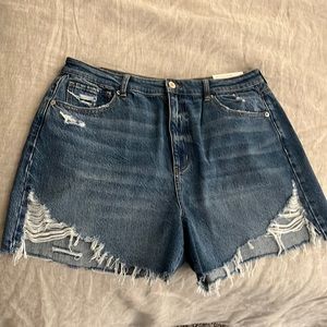 Blue Jean Shorts